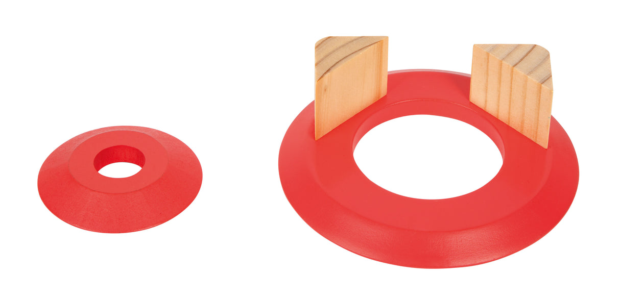 Set Minigolf "Active" – Joc din Lemn Masiv pentru Copii, 3 Crose de Dimensiuni Diferite, Bile Soft, Obstacole și Traseu Ajustabil