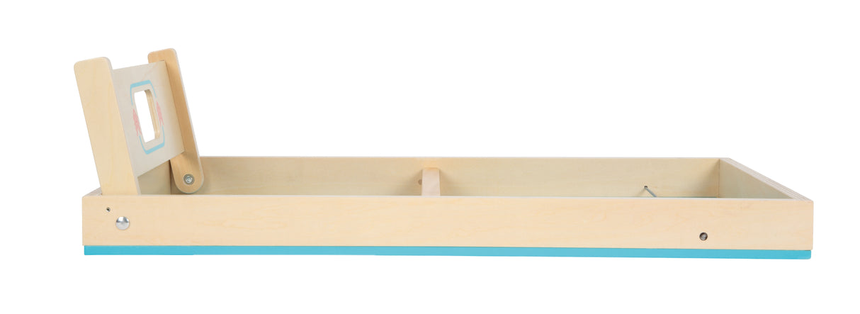 Joc Cornhole și Sling Puck "Active" – Joc 2-în-1 din Lemn cu Tablă Dublă Față, Accesorii Incluse, Potrivit pentru Toate Vârstele