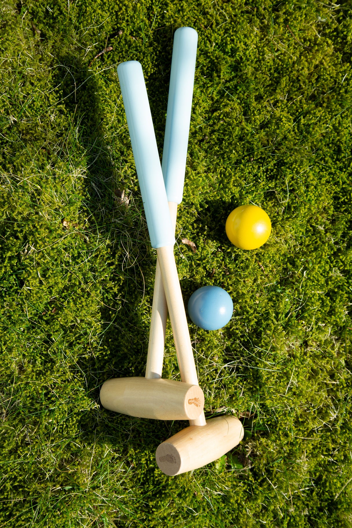 Joc Croquet "Garden Buddies" – Set din Lemn pentru Copii cu Animale Prietenoase, Dificultate Ajustabilă, Sacoșă Transport, Clasic de Grădină