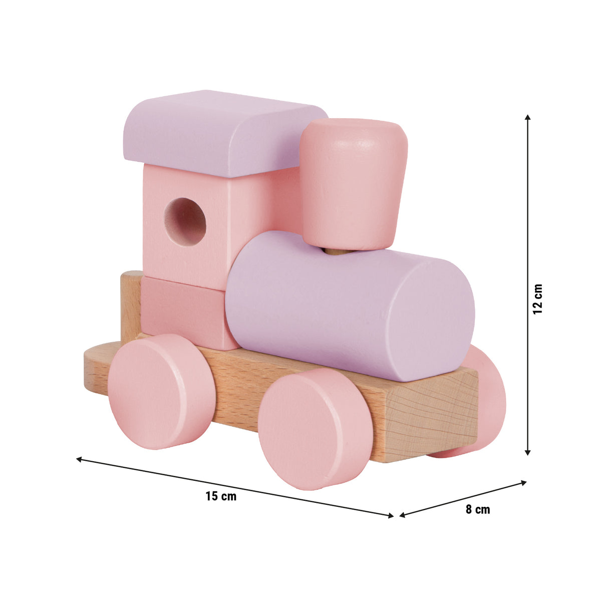 Dimensiunile locomotivei din set