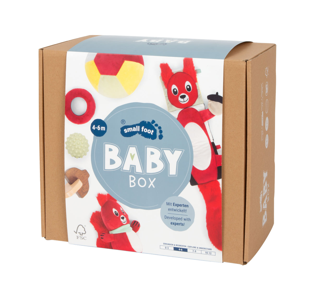 Ambalajul Baby Box pentru 4–6 luni
