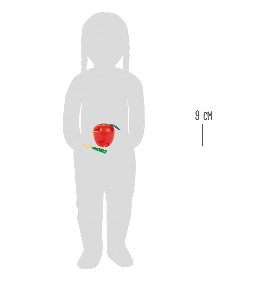 Ilustrație de scară pentru mărul de șnuruit de 9 cm