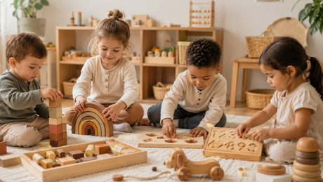 De ce să Alegi Jucăriile din Lemn Montessori pentru Copilul Tău?