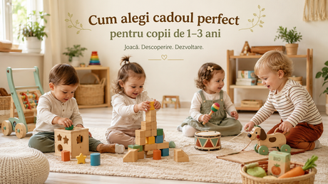 Cum să Alegi Cadoul Perfect pentru Copiii de 1-3 Ani: Idei Educative și Sigure