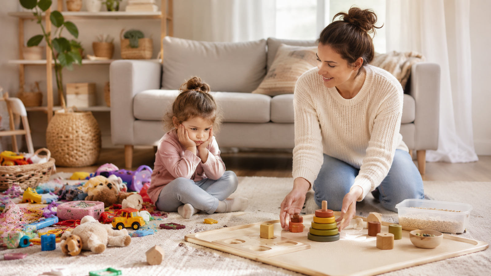 De ce se plictisește copilul atât de repede de jucării? 7 cauze și soluții simple