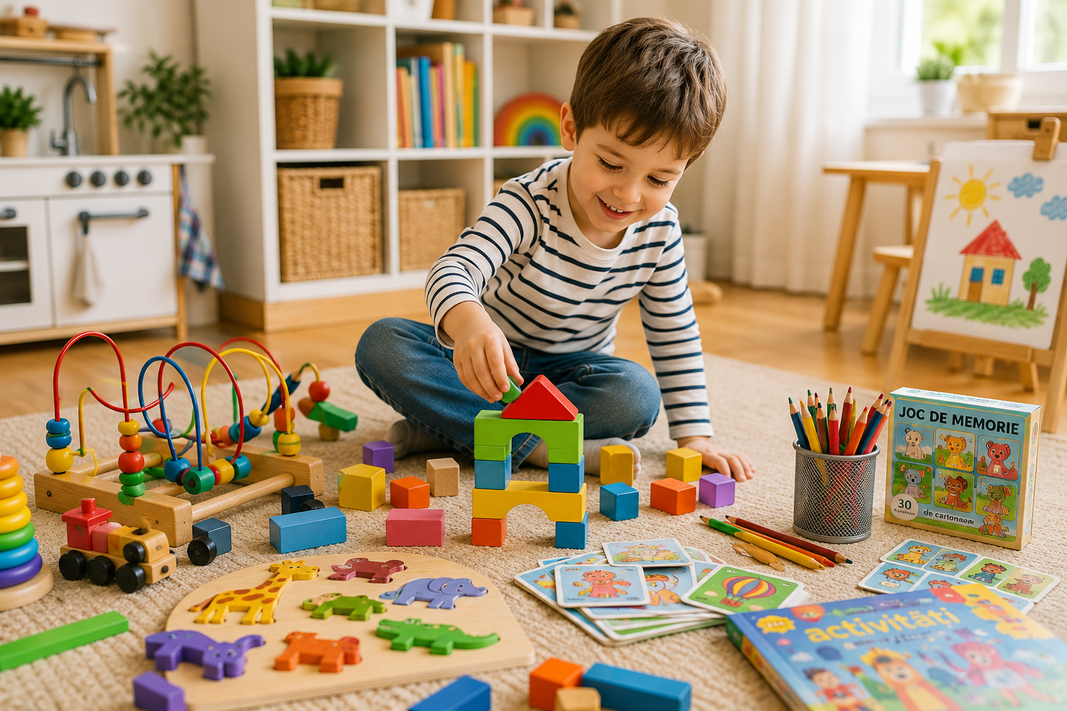 Cele mai bune jucării pentru copii de 4–5 ani: idei educative, creative și potrivite vârstei