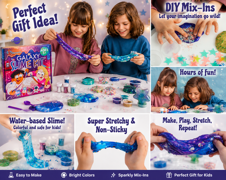 Kit slime sau slime gata făcut: ce alegi pentru joacă acasă?