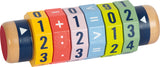 Calculator Rulant 1x1 "Educate" Small Foot – Cilindru Matematic din Lemn cu 6 Piese Rotative, Adunare, Scădere, Înmulțire și 
