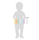 Cuburi de Construcție Pastel – Set 50 Piese din Lemn pentru Copii, Mixaj Lemn Natural și Culori Pastel Delicate, Stimulează Creativitatea