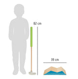 Set Minigolf "Active" – Joc din Lemn Masiv pentru Copii, 3 Crose de Dimensiuni Diferite, Bile Soft, Obstacole și Traseu Ajustabil
