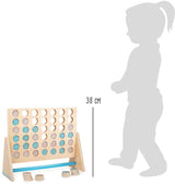Patru în Linie XXL Active – dimensiuni: 38 cm înălțime, comparativ cu un copil
