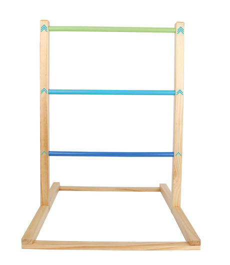 Joc de Aruncare Ladder Golf "Active" FSC 100% – Set Outdoor Robust din Lemn Certificat, Distanță Ajustabilă, Pentru Toată Familia