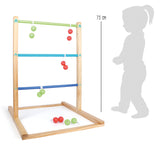 Joc de Aruncare Ladder Golf "Active" FSC 100% – Set Outdoor Robust din Lemn Certificat, Distanță Ajustabilă, Pentru Toată Familia