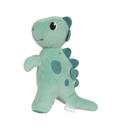 Dinozaur de Pluș Verde "Dino" – Jucărie Moale T-Rex pentru Bebeluși și Copii Mici, cu Detalii din Catifea Reiată, Prieten de Somn și de Cărucior