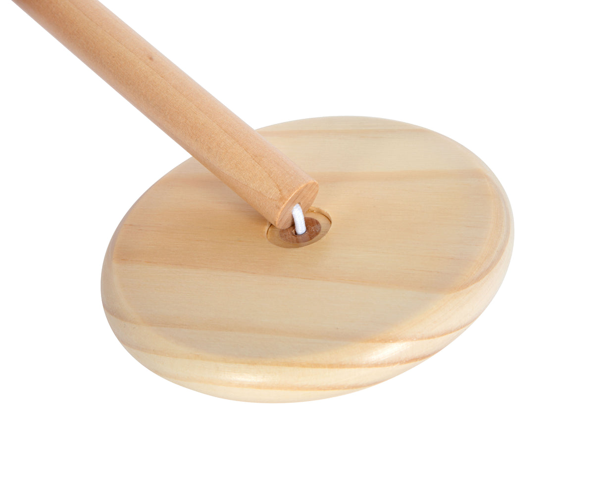 Turn de Stivuit Albastru – Jucărie Educativă din Lemn cu 7 Piese și Steluță, Culori Pastel, Dezvoltă Motricitatea, Cadou pentru Bebeluși