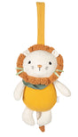 Cutiuță Muzicală pentru Bebeluși Little Lion Small Foot – Jucărie din Textil Moale cu Melodie Calmantă și Buclă pentru Agățar