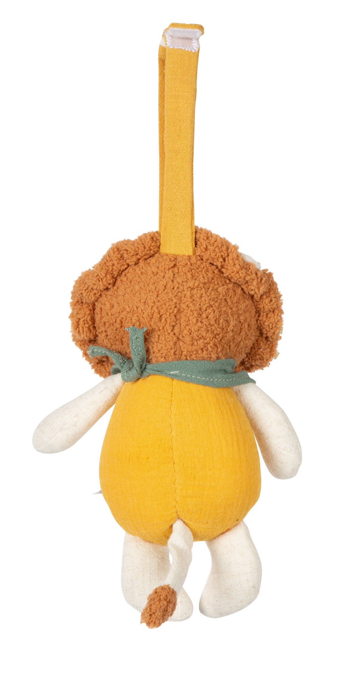 Cutiuță Muzicală pentru Bebeluși Little Lion – Jucărie din Textil Moale cu Melodie Calmantă și Buclă pentru Agățare, Ideală pentru Somn