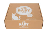 Cutia Baby Box cu ilustrație de pisică