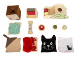 Componentele Baby Box 7–9 luni așezate separat