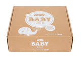 Cutia Baby Box cu ilustrație de balenă