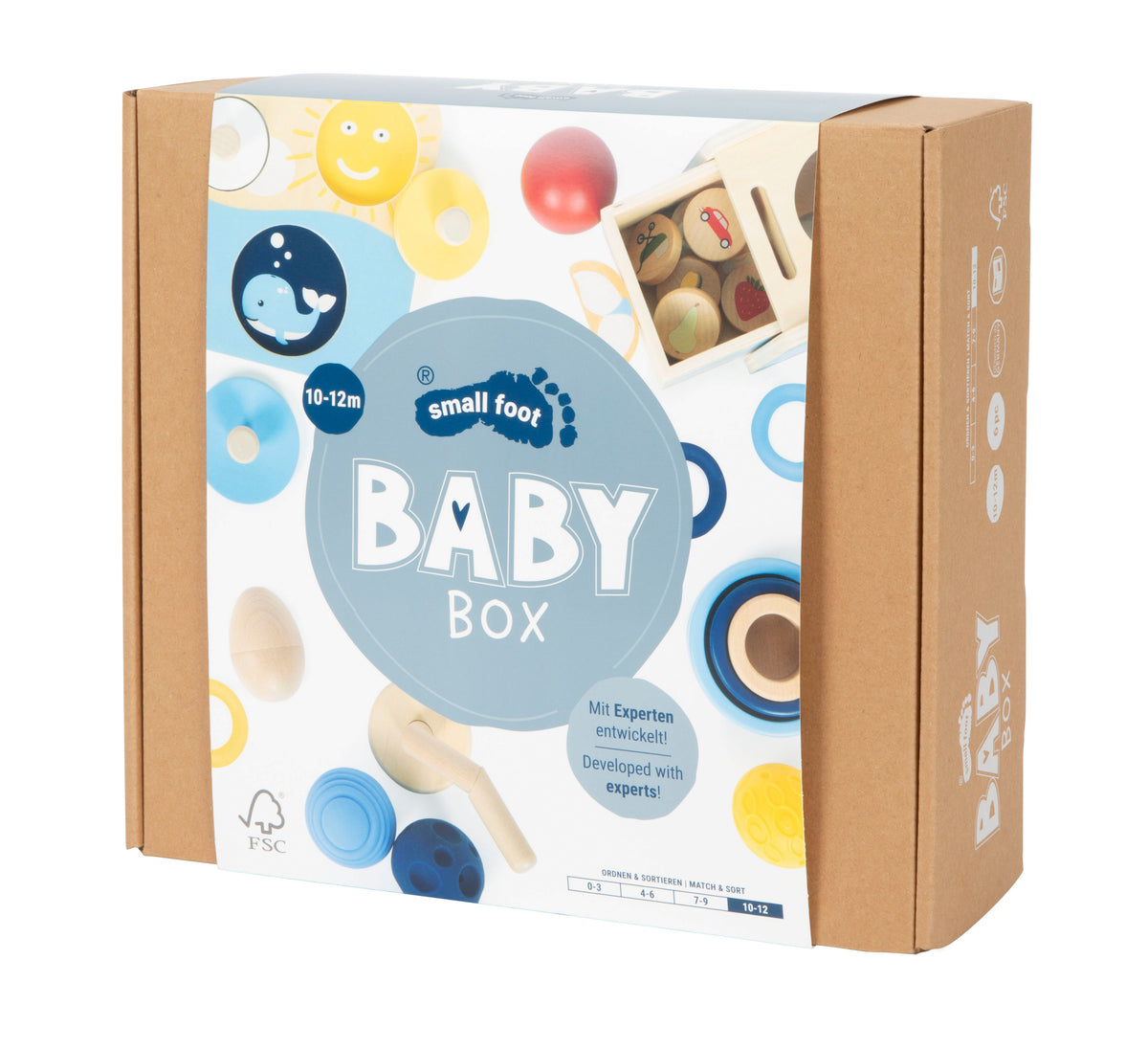Ambalajul Baby Box pentru 10–12 luni