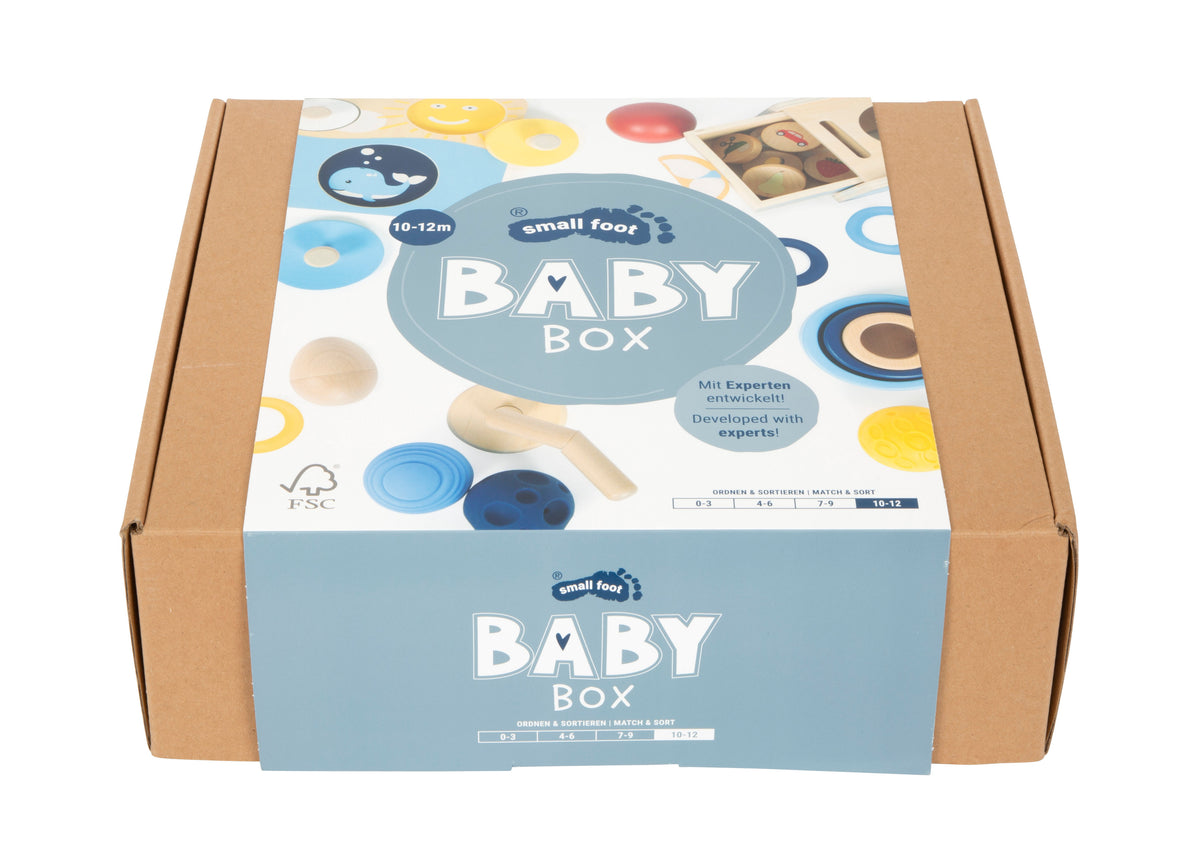 Cutia Baby Box 10–12 luni închisă
