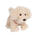 Cățeluș de Pluș cu Geantă Roz și Set de Îngrijire – Set de Joc de Rol cu Cățel Moale, Ham Detașabil, Bol, Pieptene și Accesorii de Veterinar, pentru Copii 2+