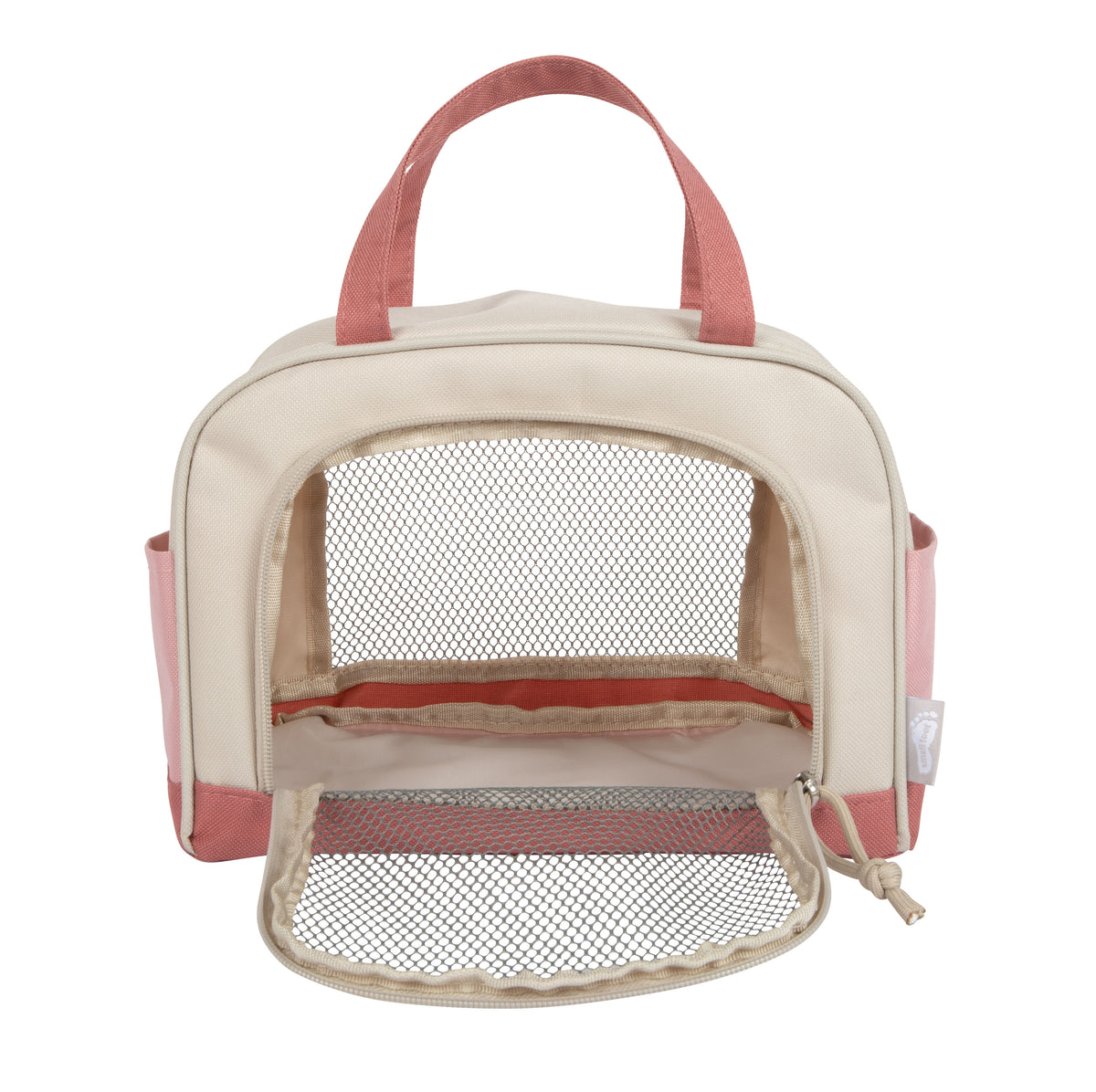 Cățeluș de Pluș cu Geantă Roz și Set de Îngrijire – Set de Joc de Rol cu Cățel Moale, Ham Detașabil, Bol, Pieptene și Accesorii de Veterinar, pentru Copii 2+