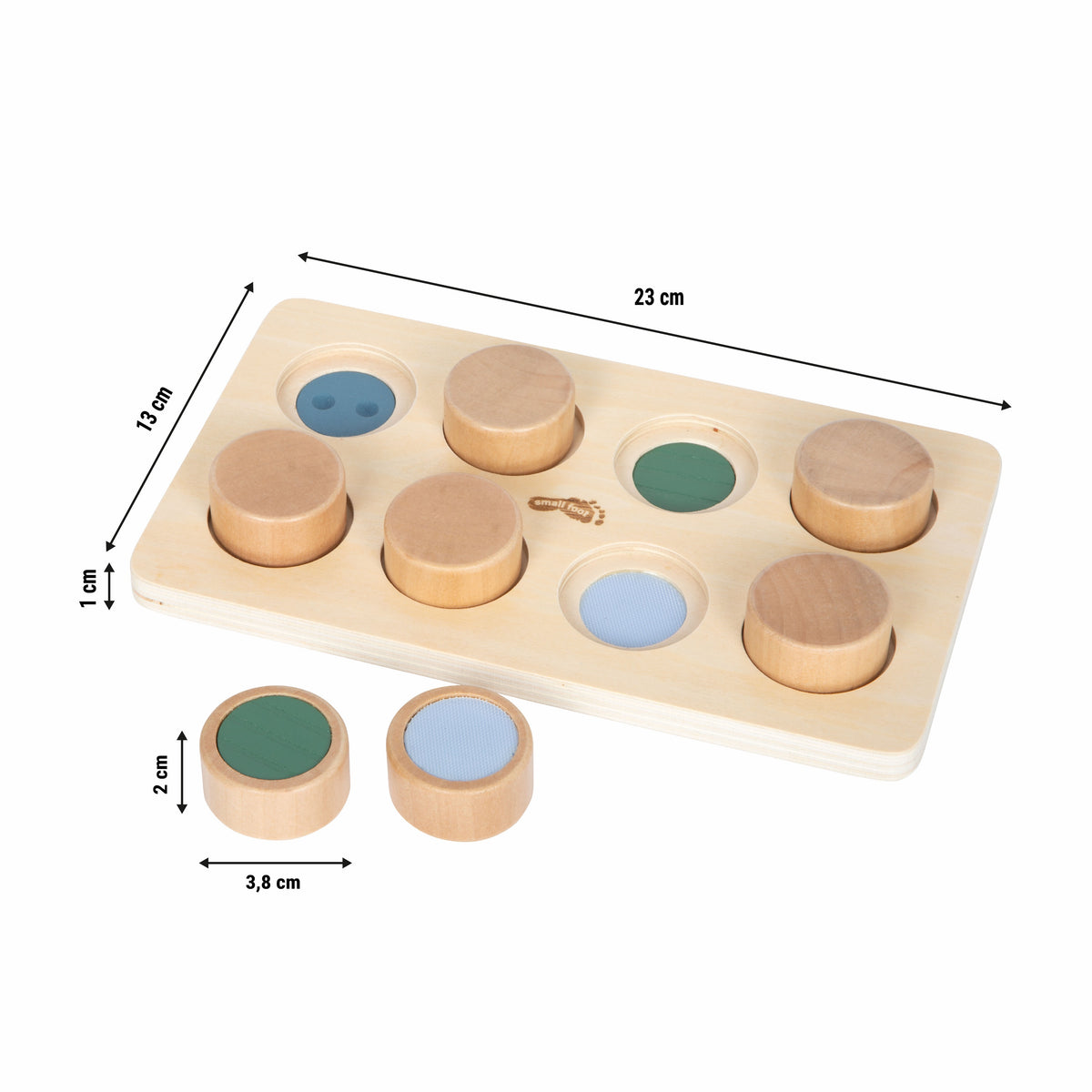 Dimensiunile tablei și unei piese tactile