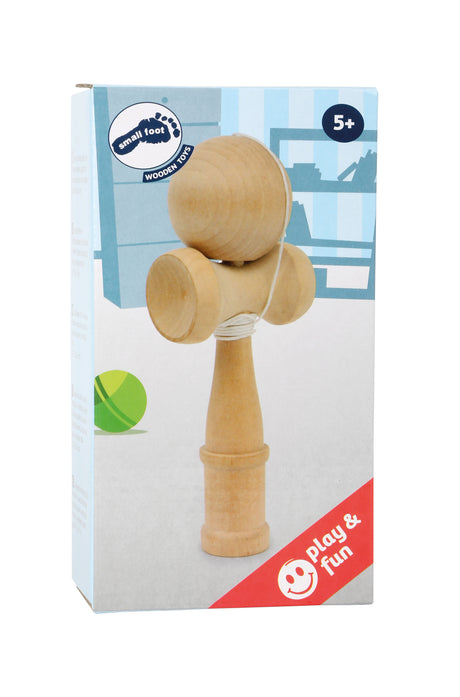 Kendama Joc de Prindere Bilă – Joc Tradițional Japonez din Lemn Natural, Dezvoltă Coordonarea și Concentrarea, Compact pentru Călătorii