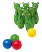 Popice Broscuțe Small Foot – Joc de Bowling din Lemn pentru Copii cu Popice în Formă de Broscuțe, Design Jucăuș, Interior și 