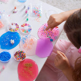Princess Slime Kit pentru Fetițe – Slime Colorat pe Bază de Apă, cu Pudră Fosforescentă, și Accesorii Diverse