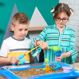 Water Beads Set - Cutie Senzorială Completă cu 40.000 de Mărgele Mici, 50 Mărgele Jumbo, Jucării Senzoriale și Accesorii diverse