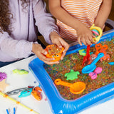 Water Beads Set - Cutie Senzorială Completă cu 40.000 de Mărgele Mici, 50 Mărgele Jumbo, Jucării Senzoriale și Accesorii diverse